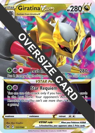 Giratina VSTAR - Holofoil Jumbo Cards - Ultra Rare