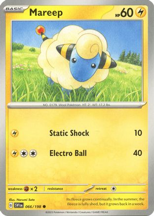 Mareep 066 SV01 Scarlet & Violet Base Set - Common