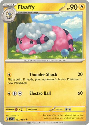 Flaaffy 067 SV01 Scarlet & Violet Base Set - Uncommon