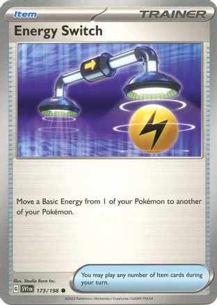 Energy Switch 173 - Reverse Holofoil SV01 Scarlet & Violet Base Set - Common