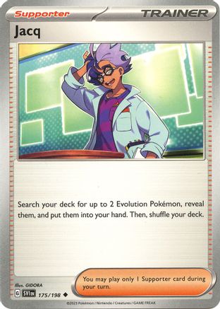 Jacq 175/198 SV01 Scarlet & Violet Base Set - Uncommon