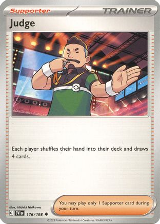Judge 176 SV01 Scarlet & Violet Base Set - Uncommon