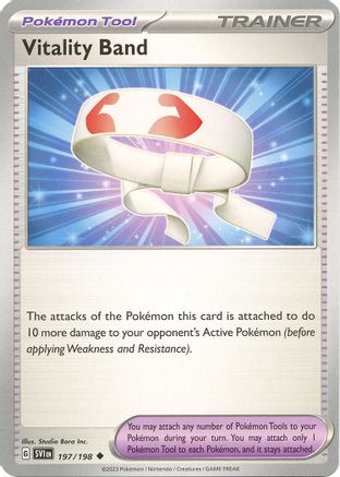 Vitality Band 197 SV01 Scarlet & Violet Base Set - Uncommon