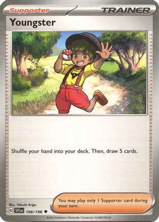 Youngster 198 - Reverse Holofoil SV01 Scarlet & Violet Base Set - Uncommon