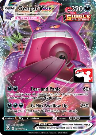 Gengar VMAX - Holofoil Prize Pack Series Cards - Ultra Rare