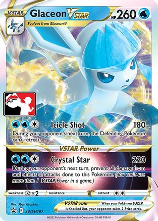 Glaceon VSTAR - Holofoil Prize Pack Series Cards - Promo