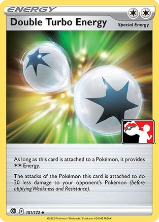 Double Turbo Energy 151/172 Prize Pack Series Cards - Uncommon