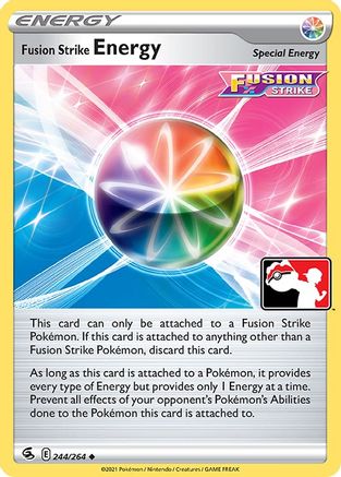 Fusion Strike Energy - Holofoil Prize Pack Series Cards - Uncommon