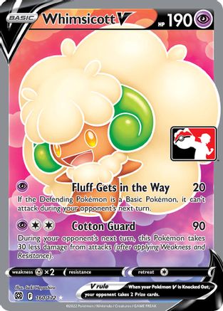 Whimsicott V - 160/172/172 - Holofoil Prize Pack Series Cards - Promo