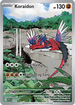 Koraidon (Pokemon Center Exclusive) 014 - Holofoil SV Scarlet & Violet Promo Cards - Promo