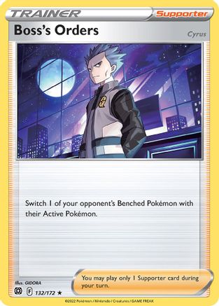 Boss's Orders (Cyrus) (Cyrus) - 132/172 132/172 - Holofoil Miscellaneous Cards & Products - Promo