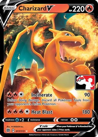 Charizard V (Prize Pack Series 2) - Holofoil Prize Pack Series Cards - Ultra Rare