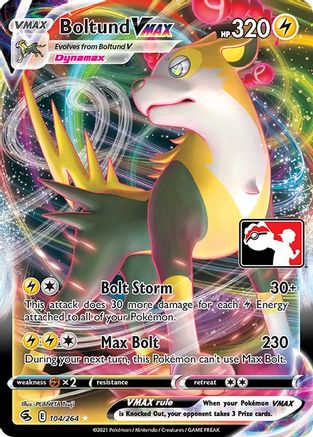 Boltund VMAX - Holofoil Prize Pack Series Cards - Ultra Rare
