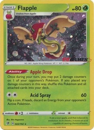 Flapple (EB Games Exclusive) 022/192 - Holofoil Miscellaneous Cards & Products - Promo