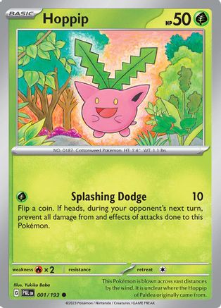 Hoppip 001 SV02 Paldea Evolved - Common