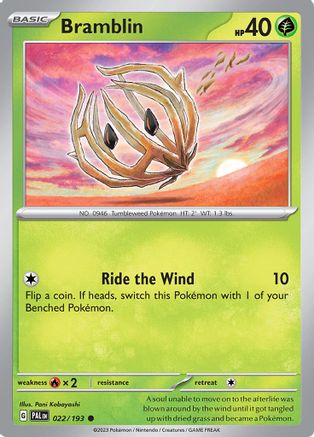 Bramblin 022/193 SV02 Paldea Evolved - Common