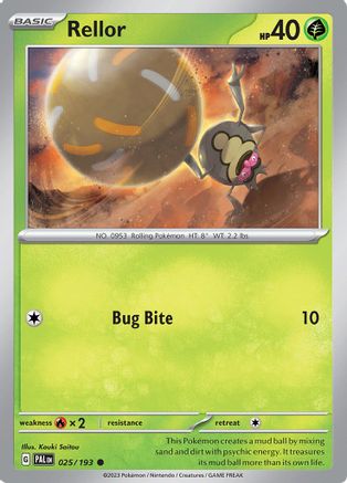 Rellor 025/193 SV02 Paldea Evolved - Common