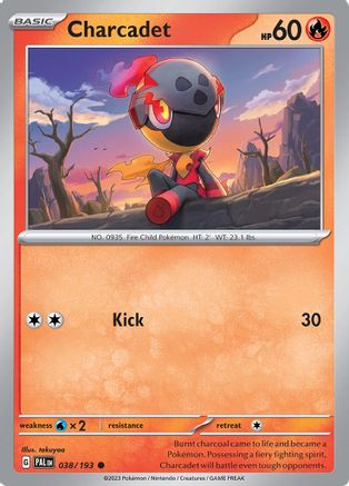 Charcadet 038/193 SV02 Paldea Evolved - Common