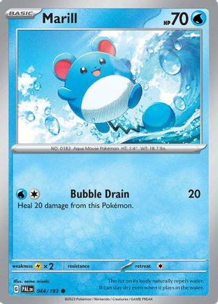 Marill 044/193 SV02 Paldea Evolved - Common
