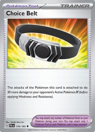 Choice Belt 176 SV02 Paldea Evolved - Uncommon