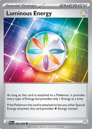 Luminous Energy 191 SV02 Paldea Evolved - Uncommon