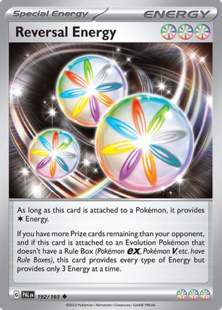 Reversal Energy 192 - Reverse Holofoil SV02 Paldea Evolved - Uncommon