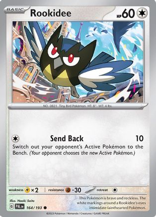 Rookidee 164 - Reverse Holofoil SV02 Paldea Evolved - Common