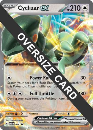 Cyclizar ex - Holofoil Jumbo Cards - Promo