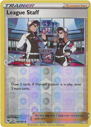League Staff - Reverse Holofoil Professor Program Promos - Promo
