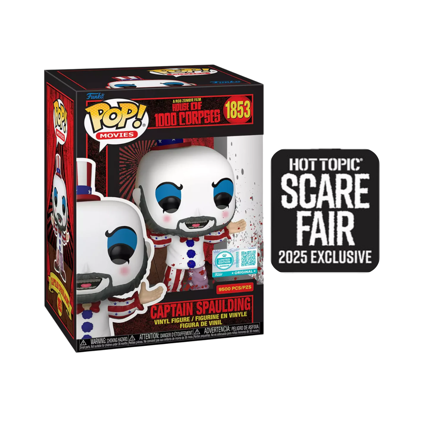 Funko Pop! Movies: House of 1000 Corpses - Captain Spaulding #1853
