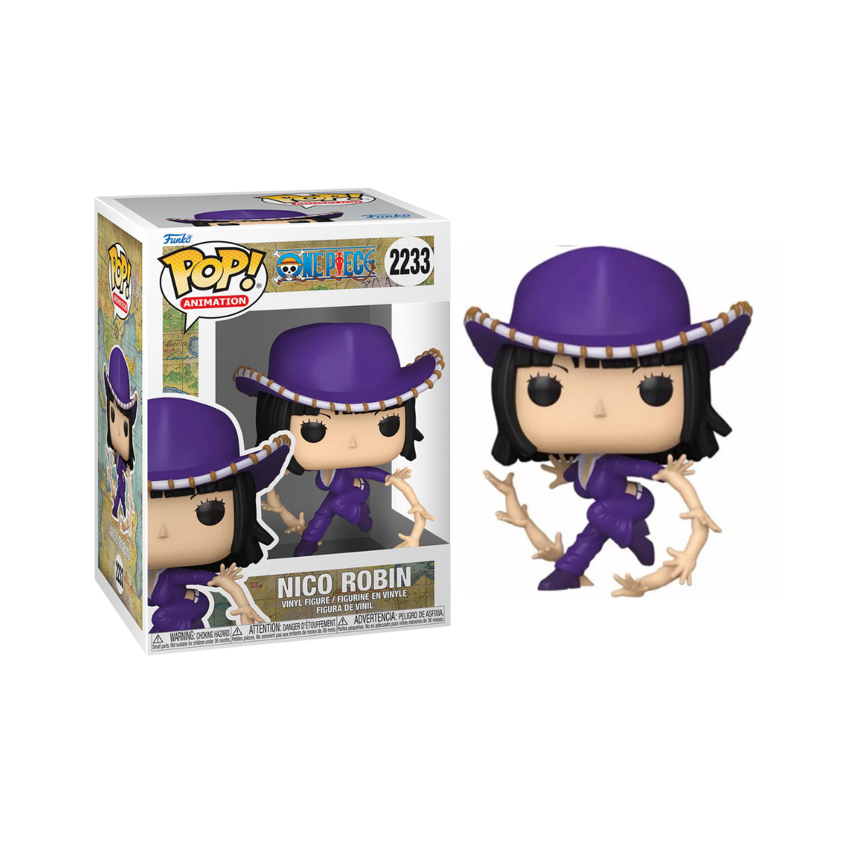 Funko Pop! Anime: One Piece - Brook / Franky / Nico Robin *PREORDER*