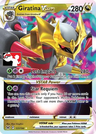 Giratina VSTAR 131 - Holofoil Prize Pack Series Cards - Ultra Rare