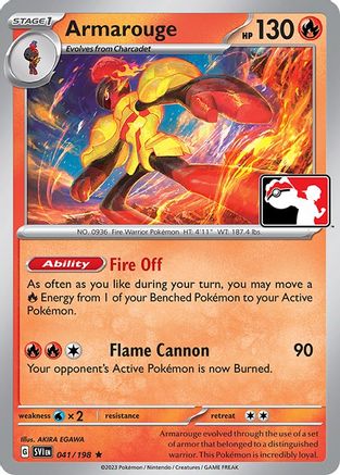 Armarouge 041 Prize Pack Series Cards - Rare