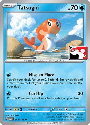 Tatsugiri 062 Prize Pack Series Cards - Uncommon