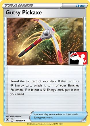 Gutsy Pickaxe/189 - Holofoil Prize Pack Series Cards - Uncommon