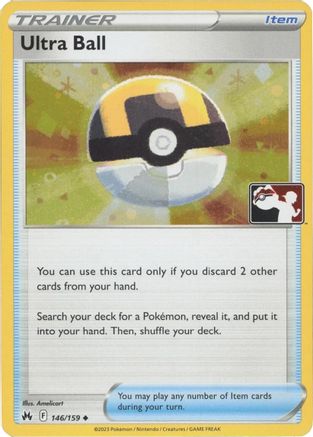 Ultra Ball 146/159 - Holofoil Prize Pack Series Cards - Uncommon