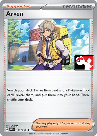 Arven 166 - Holofoil Prize Pack Series Cards - Uncommon