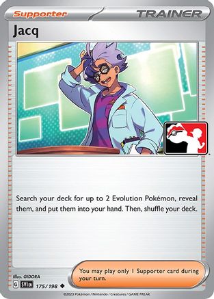 Jacq 175 - Holofoil Prize Pack Series Cards - Uncommon