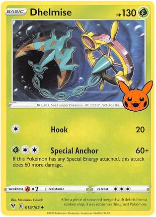 Dhelmise 019 Trick or Trade BOOster Bundle 2023 - Uncommon