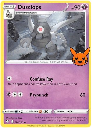 Dusclops 070 Trick or Trade BOOster Bundle 2023 - Uncommon