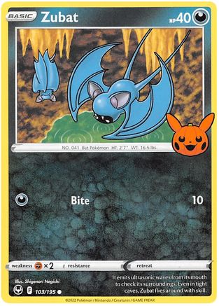 Zubat 103 Trick or Trade BOOster Bundle 2023 - Common