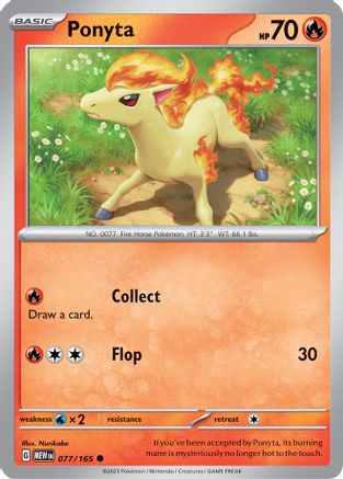 Ponyta 077 SV Scarlet & Violet 151 - Common