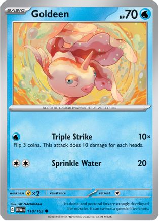 Goldeen 118 SV Scarlet & Violet 151 - Common