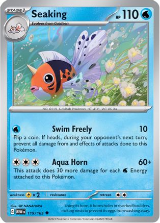 Seaking 119 SV Scarlet & Violet 151 - Uncommon
