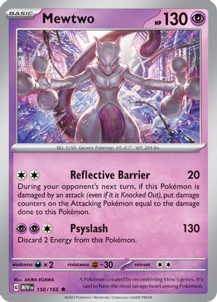 Mewtwo 150 - Holofoil SV Scarlet & Violet 151 - Rare