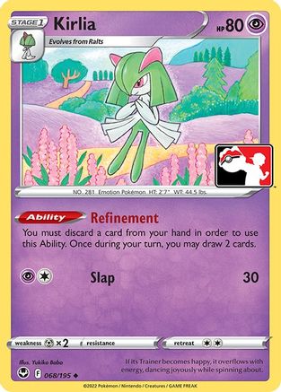 Kirlia 068 Prize Pack Series Cards - Uncommon
