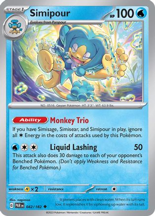Simipour 042 SV04 Paradox Rift - Uncommon