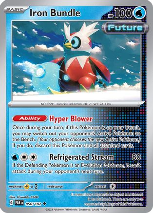 Iron Bundle 056 - Reverse Holofoil SV04 Paradox Rift - Uncommon