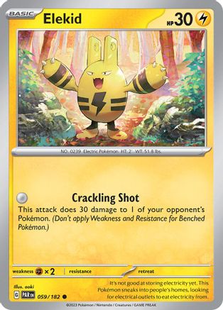 Elekid 059 SV04 Paradox Rift - Common