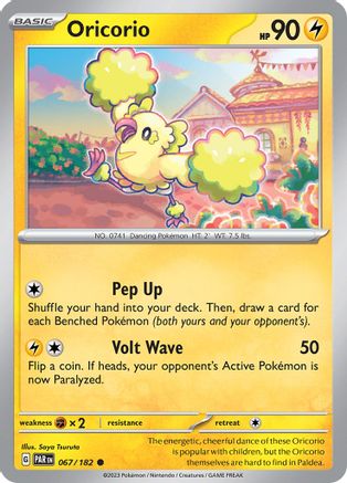 Oricorio 067 SV04 Paradox Rift - Common